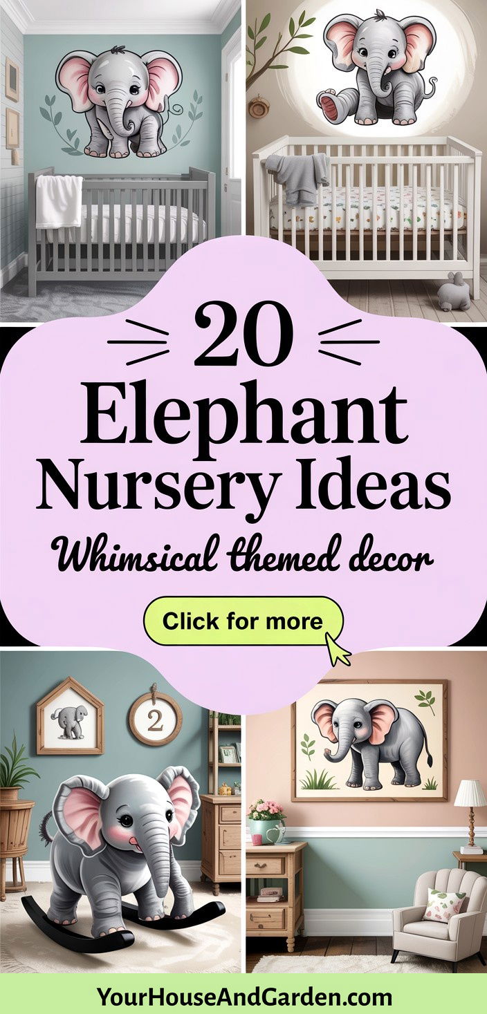 20 Elephant Nursery Ideas Whimsical Themed Decor
