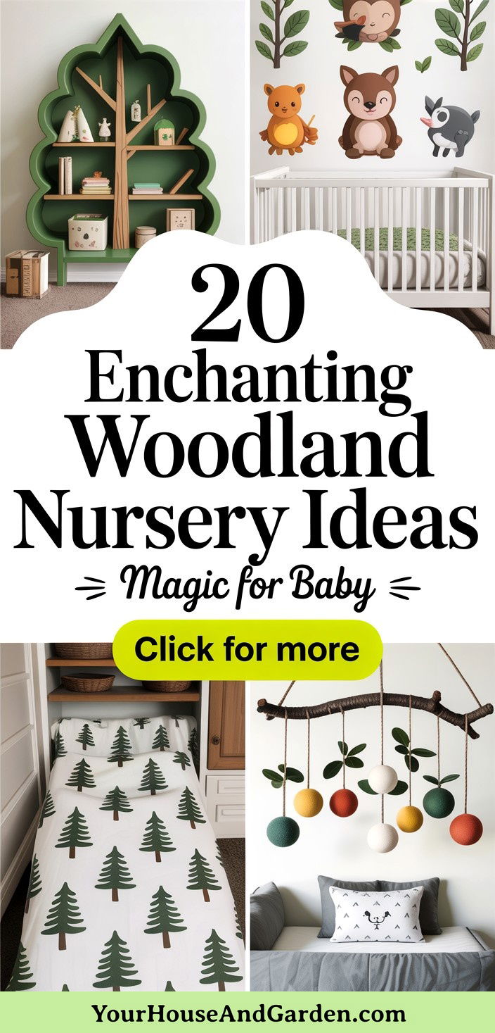 20 Enchanting Woodland Nursery Ideas for Baby Rooms - 20 Enchanting Woodland Nursery Ideas for Baby Rooms