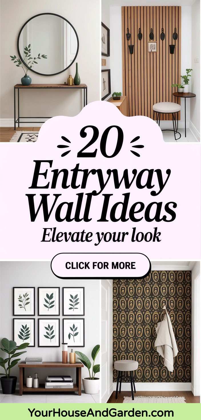 20 Entryway Wall Ideas to Elevate Your Homes First Look - 20 Entryway Wall Ideas to Elevate Your Home's First Look