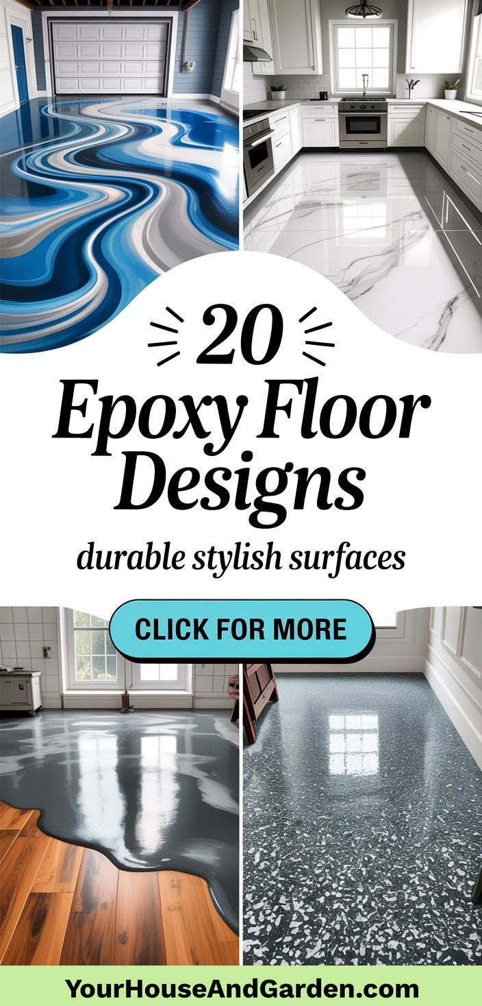 20 Epoxy Floor Designs Durable and Stylish Surface Solutions