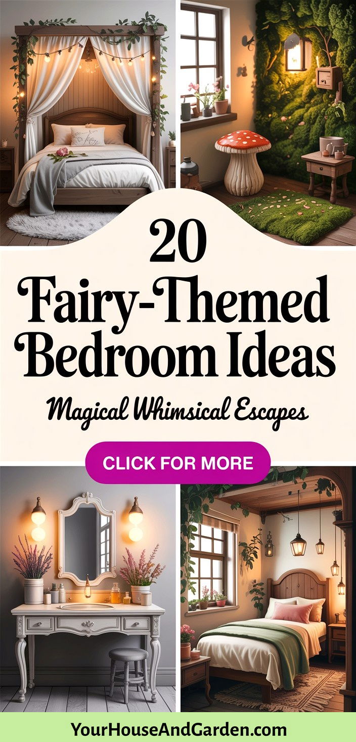 20 Fairy-themed Bedroom Ideas for a Whimsical Escape - 20 Fairy-themed Bedroom Ideas for a Whimsical Escape