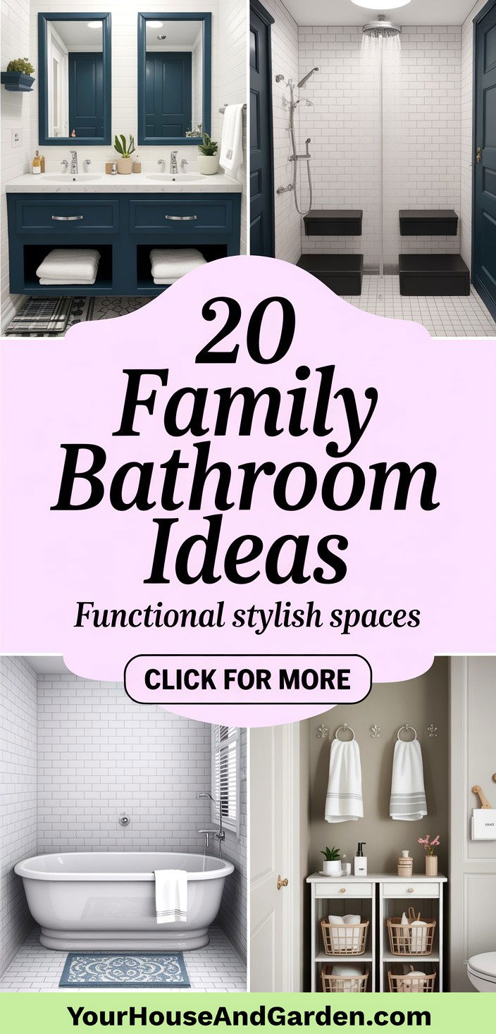 20 Family Bathroom Ideas for Functional Stylish Spaces - 20 Family Bathroom Ideas for Functional, Stylish Spaces
