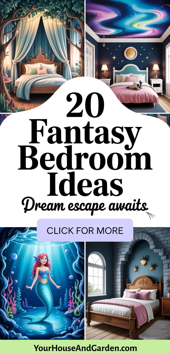 20 Fantasy Bedroom Ideas to Create Your Dream Escape - 20 Fantasy Bedroom Ideas to Create Your Dream Escape
