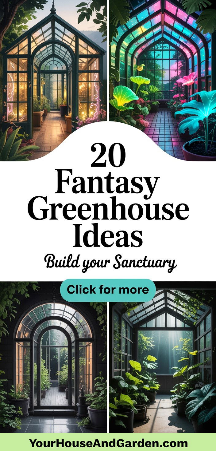 20 Fantasy Greenhouse Ideas for an Enchanted Garden - 20 Fantasy Greenhouse Ideas for an Enchanted Garden