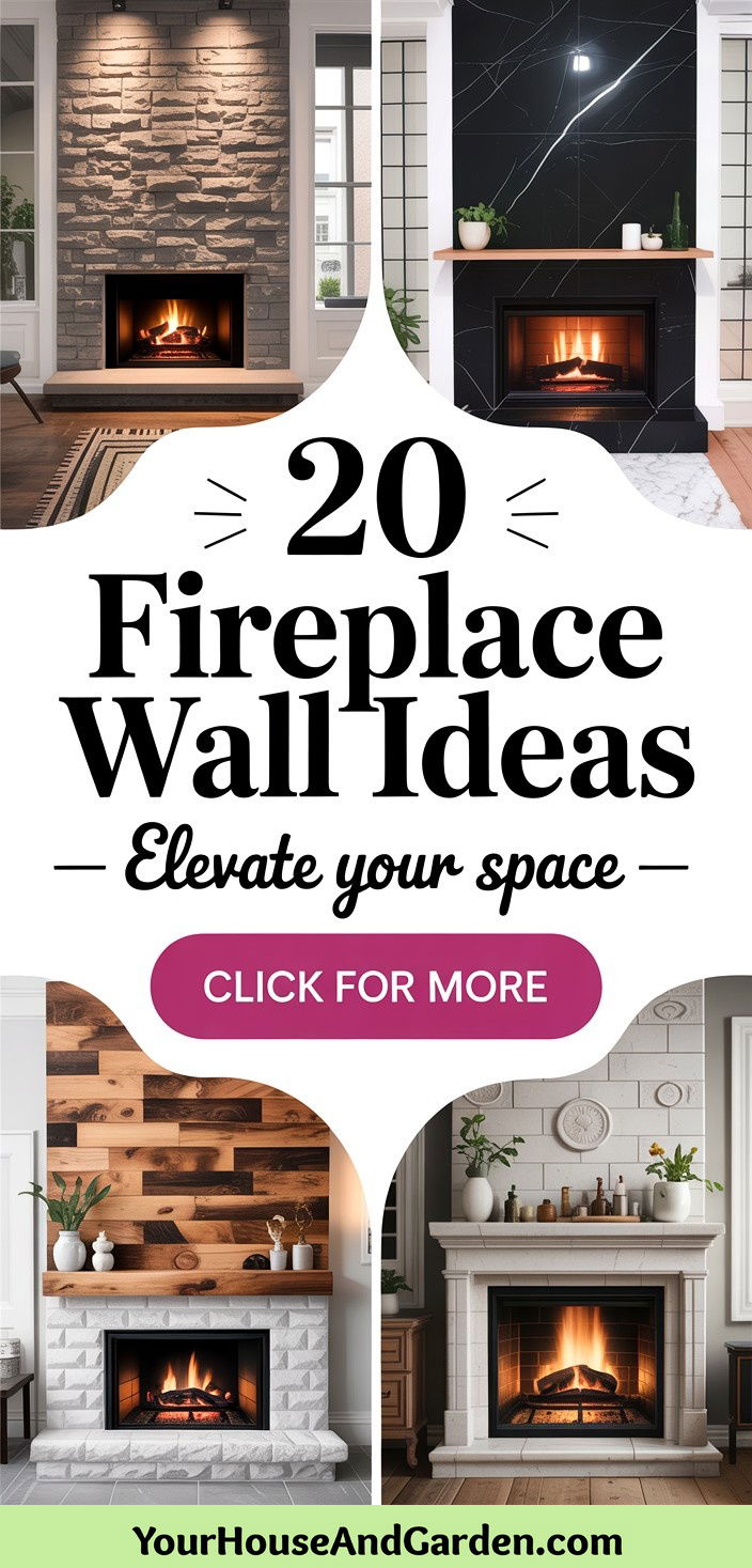 20 Fireplace Wall Ideas to Elevate Living Room Style - 20 Fireplace Wall Ideas to Elevate Living Room Style