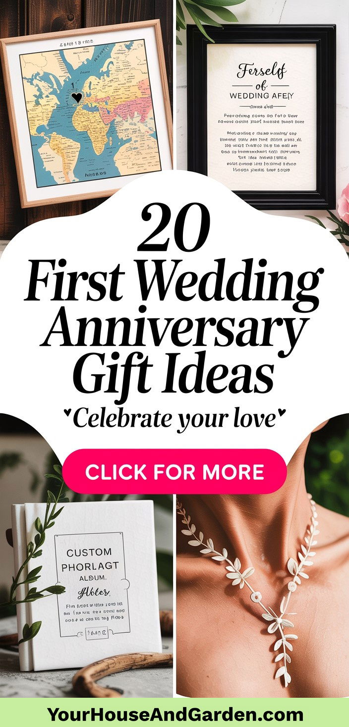 20 First Wedding Anniversary Gift Ideas for Couples - 20 First Wedding Anniversary Gift Ideas for Couples