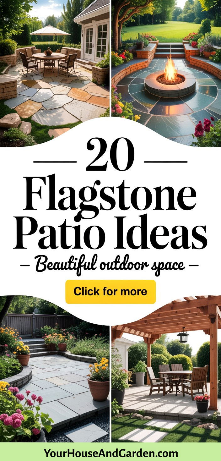 20 Flagstone Patio Ideas for a Beautiful Outdoor Space - 20 Flagstone Patio Ideas for a Beautiful Outdoor Space