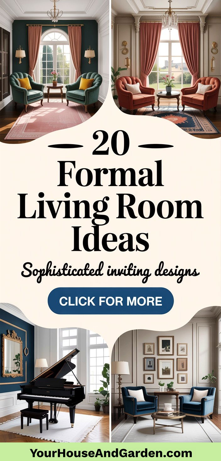 20 Formal Living Room Ideas Sophisticated and Inviting Designs