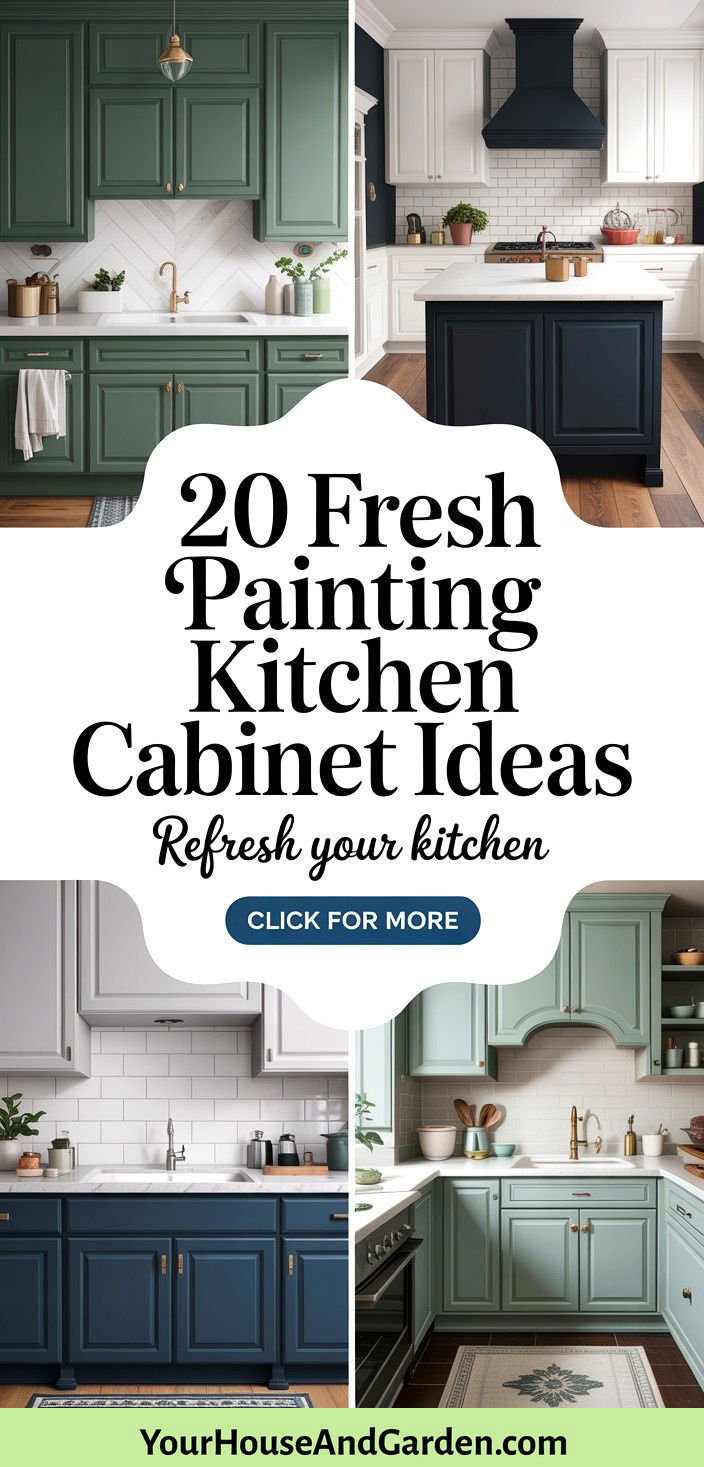 20 Fresh Painting Kitchen Cabinet Transformation Tips - 20 Fresh Painting Kitchen Cabinet Transformation Tips