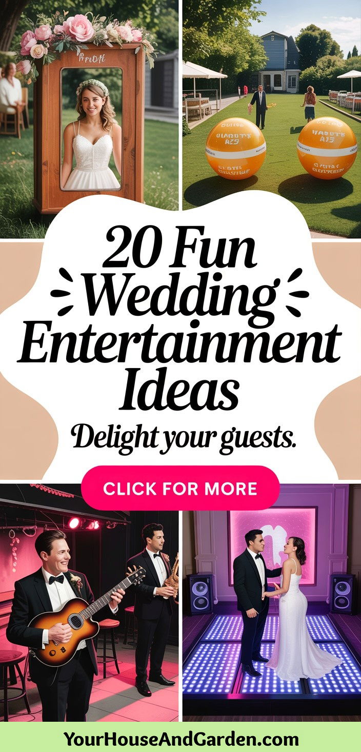 20 Fun Wedding Entertainment Ideas to Delight Your Guests - 20 Fun Wedding Entertainment Ideas to Delight Your Guests