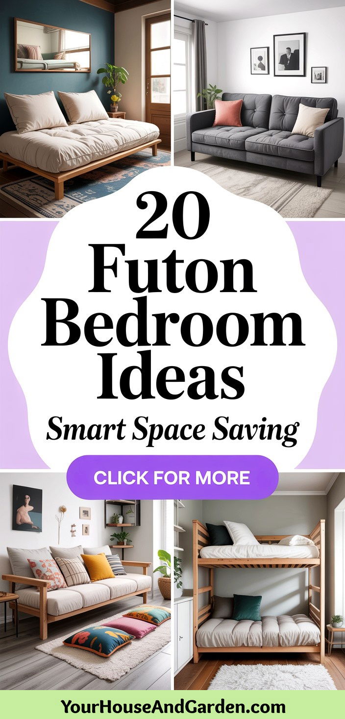 20 Futon Bedroom Ideas Space-Saving Solutions and Style Tips