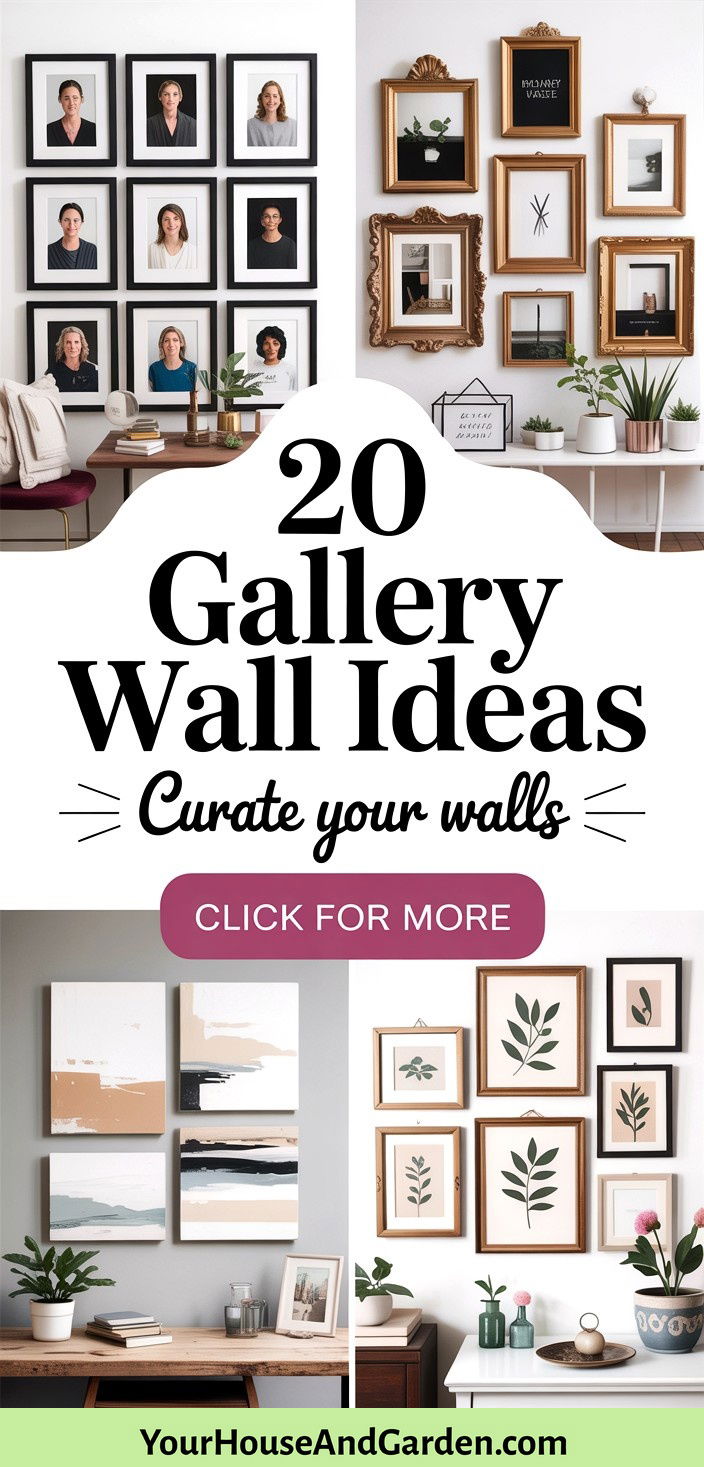20 Gallery Wall Ideas to Showcase Art and Personal Style - 20 Gallery Wall Ideas to Showcase Art and Personal Style