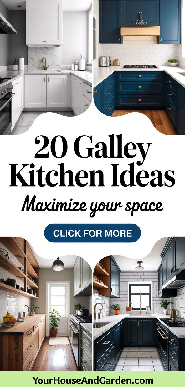 20 Galley Kitchen Ideas to Maximize Space and Efficiency - 20 Galley Kitchen Ideas to Maximize Space and Efficiency