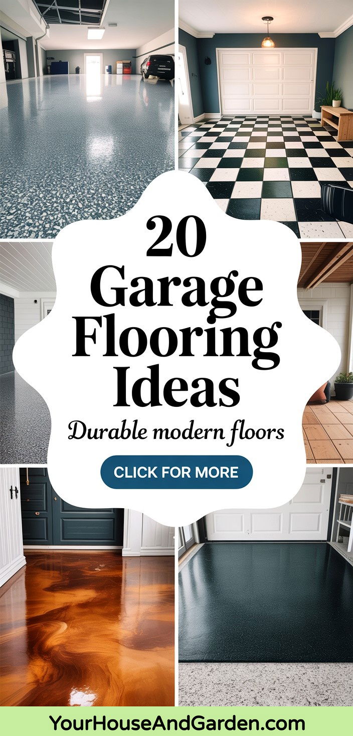 20 Garage Flooring Ideas Durable and Stylish Options