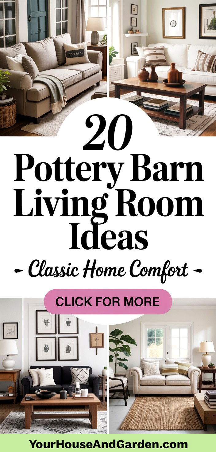 Get Inspired 20 Pottery Barn Living Room Ideas Youll Love