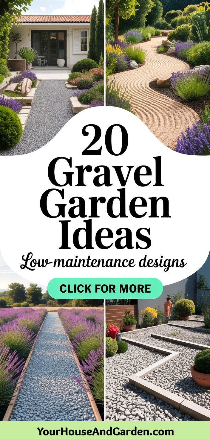 20 Gravel Garden Ideas Low-Maintenance Drought-Tolerant Designs