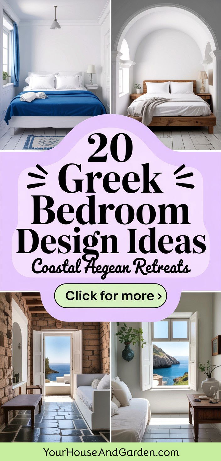 20 Greek Bedroom Design Ideas Coastal Aegean Retreats