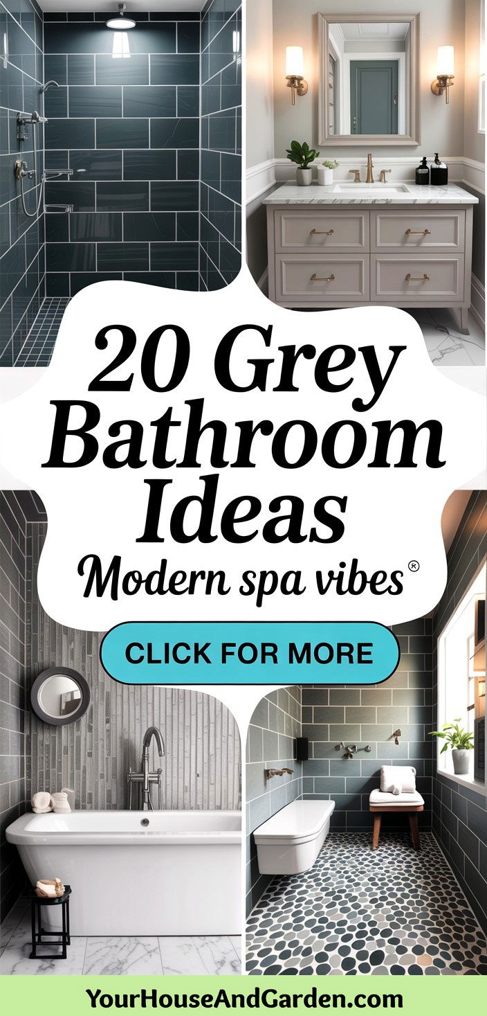 20 Grey Bathroom Ideas Stylish and Modern Designs