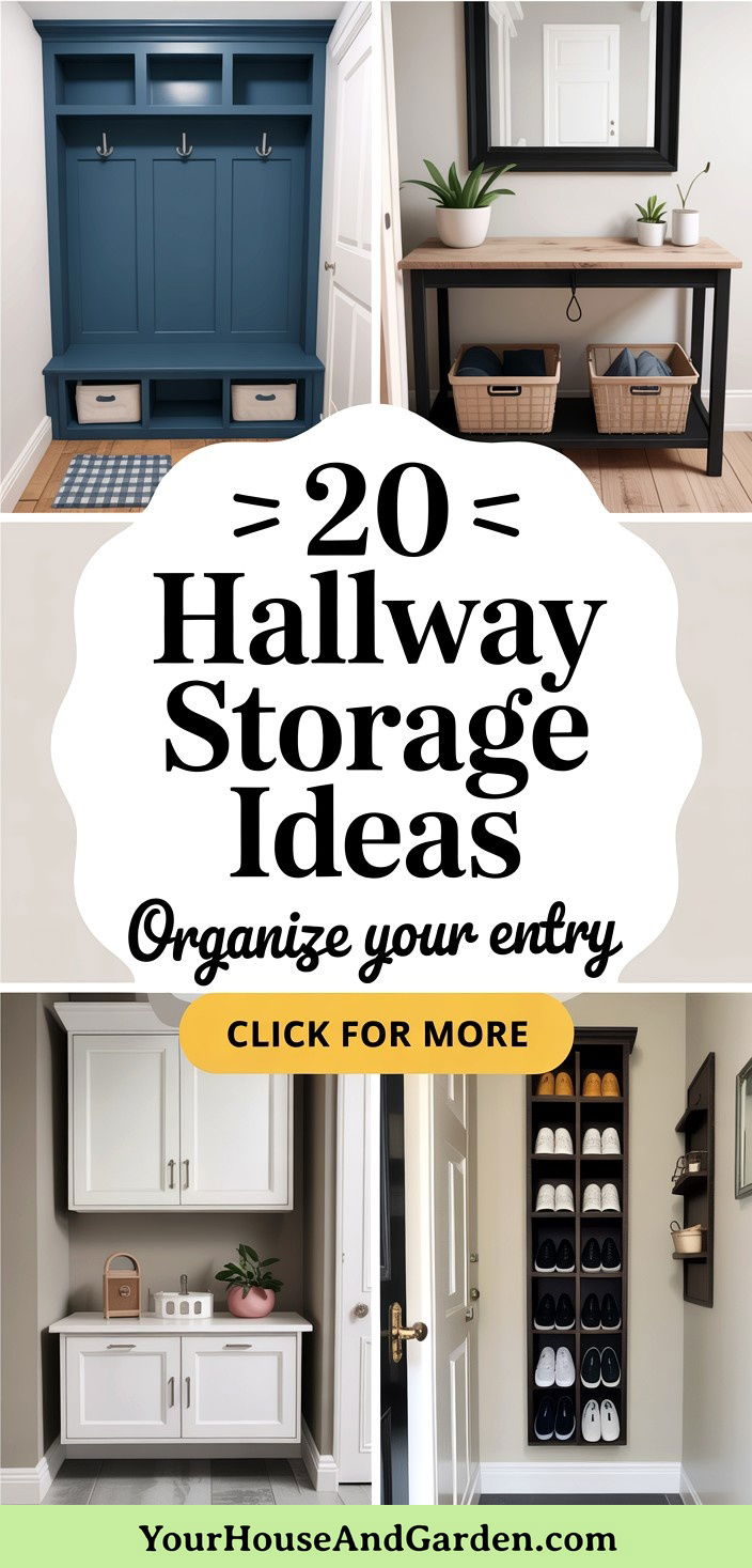 20 Hallway Storage Ideas to Maximize Your Entryway Space - 20 Hallway Storage Ideas to Maximize Your Entryway Space