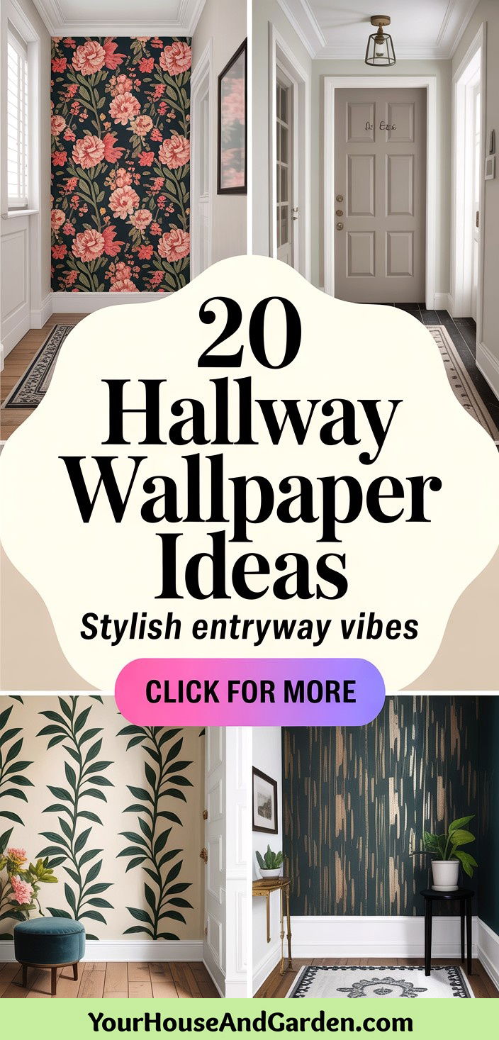 20 Hallway Wallpaper Ideas Transform Your Entryway with Style