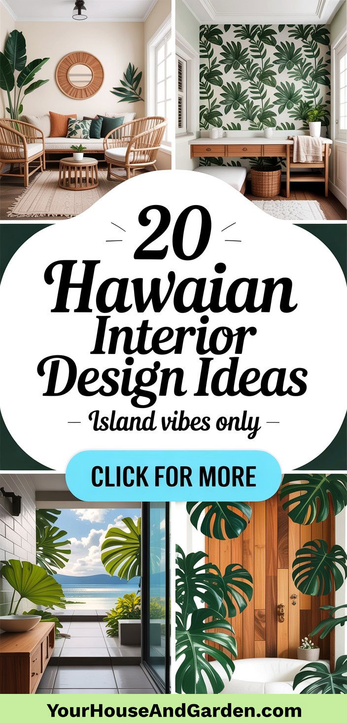 20 Hawaiian Interior Design Ideas Tropical Home Style