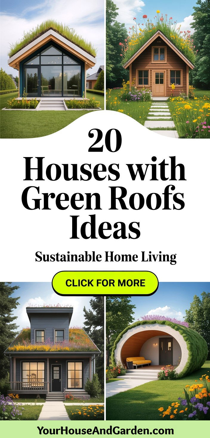 20 Houses With Green Roofs Sustainable Design Inspiration