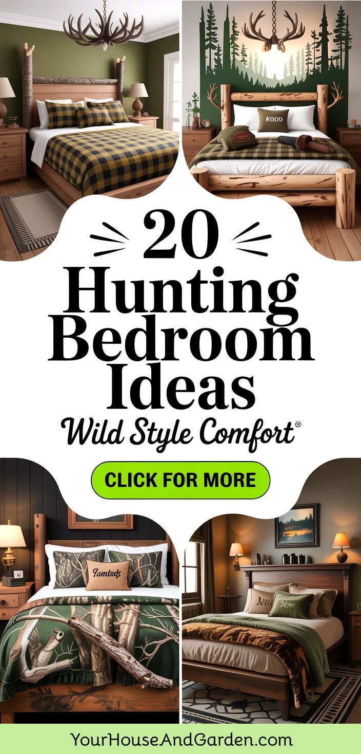 20 Hunting Bedroom Ideas Transform Your Space with Wild Style