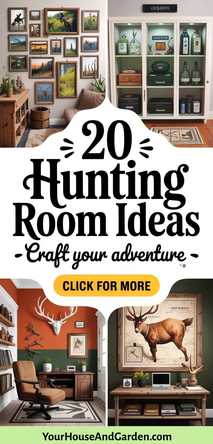 20 Hunting Room Ideas Craft Your Ultimate Adventure Space