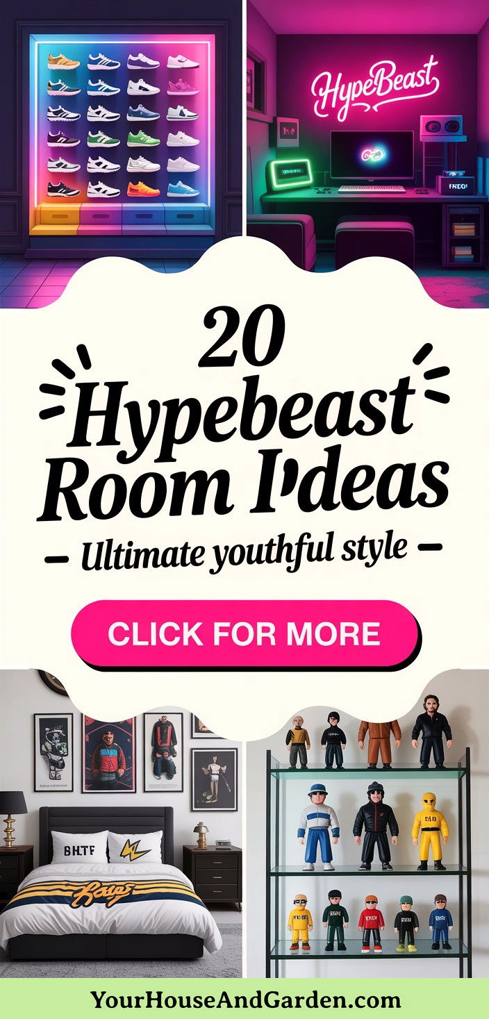20 Hypebeast Room Decor Ideas for Ultimate Youthful Style - 20 Hypebeast Room Decor Ideas for Ultimate Youthful Style