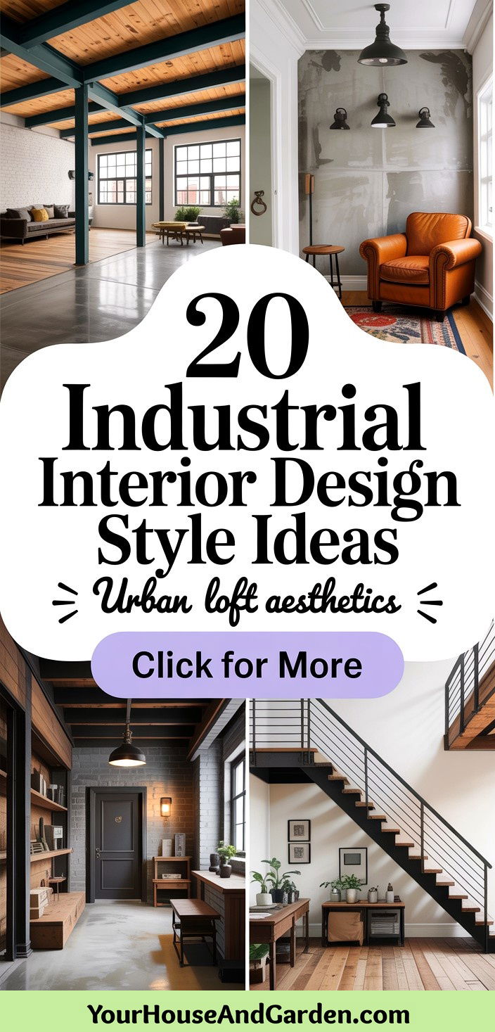 20 Industrial Interior Design Style Ideas for Urban Living - 20 Industrial Interior Design Style Ideas for Urban Living