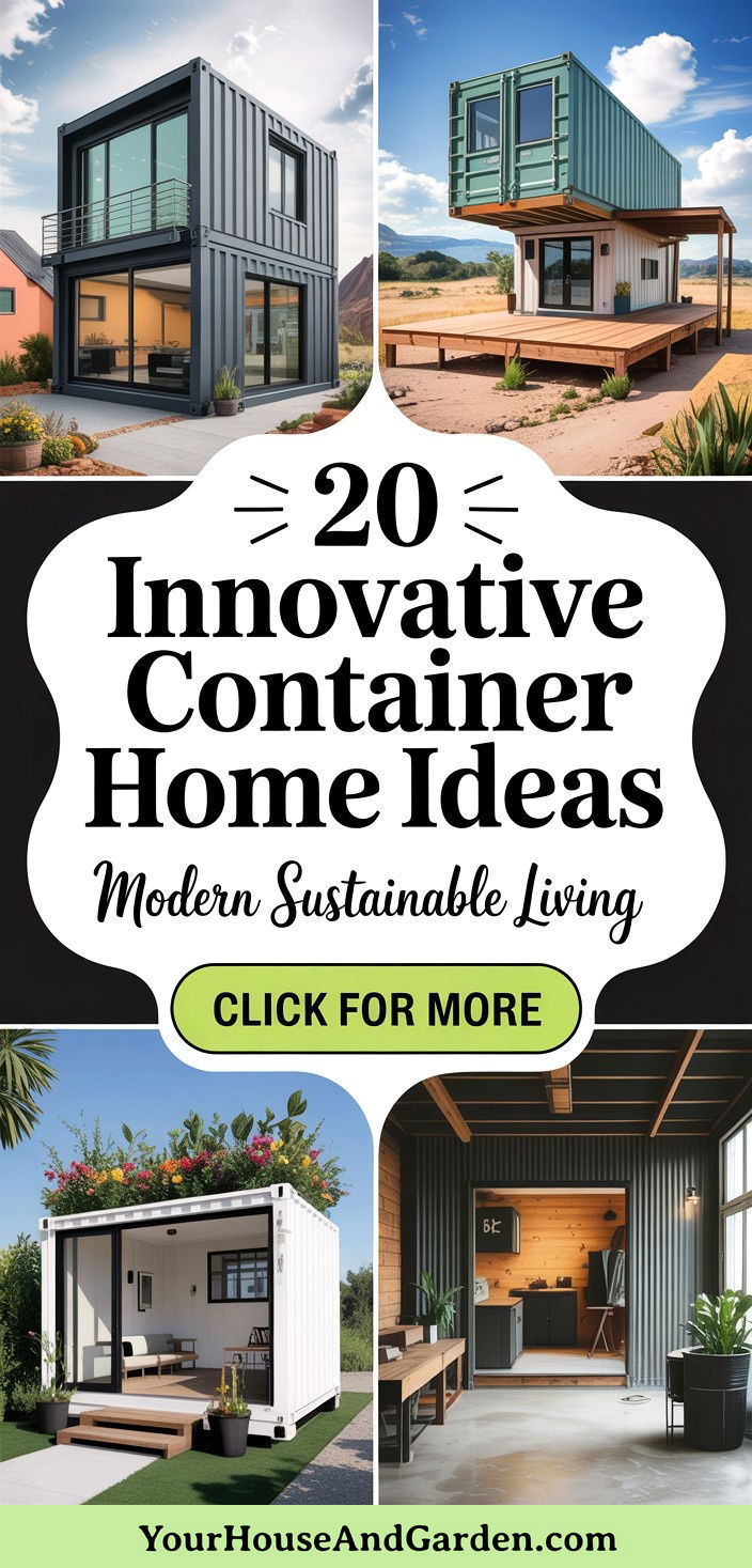 20 Innovative Container Home Ideas for Modern Living - 20 Innovative Container Home Ideas for Modern Living