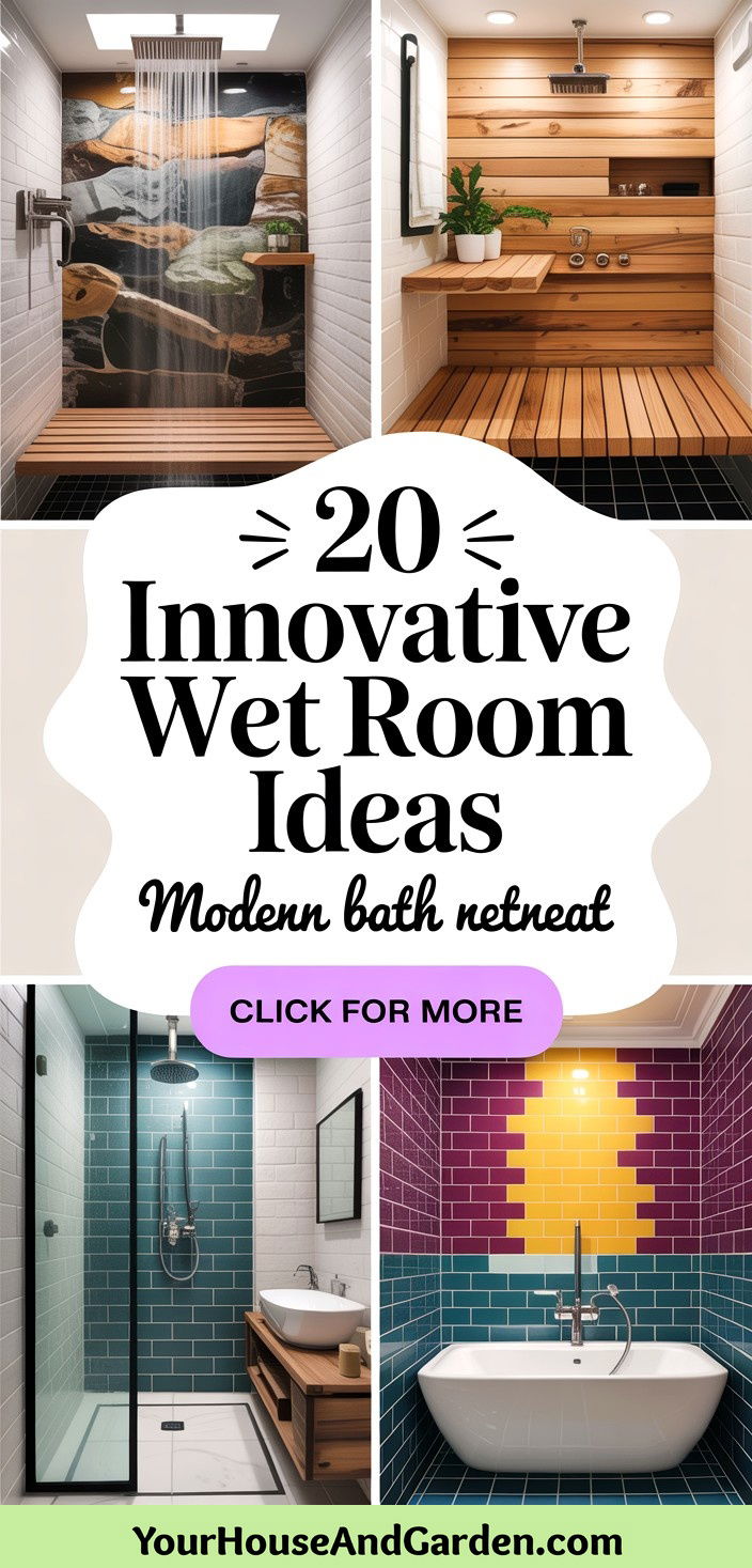 20 Innovative Wet Room Ideas for a Modern Functional Bathroom - 20 Innovative Wet Room Ideas for a Modern, Functional Bathroom
