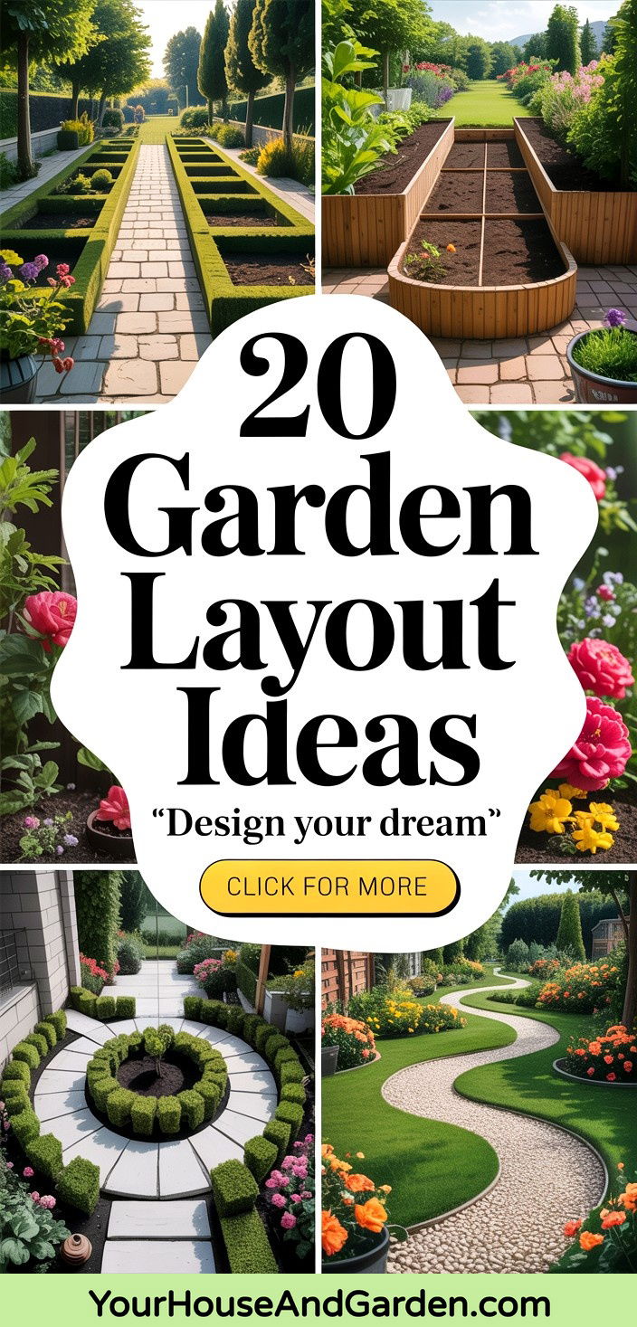 20 Inspiring Garden Layout Ideas for Optimal Design - 20 Inspiring Garden Layout Ideas for Optimal Design