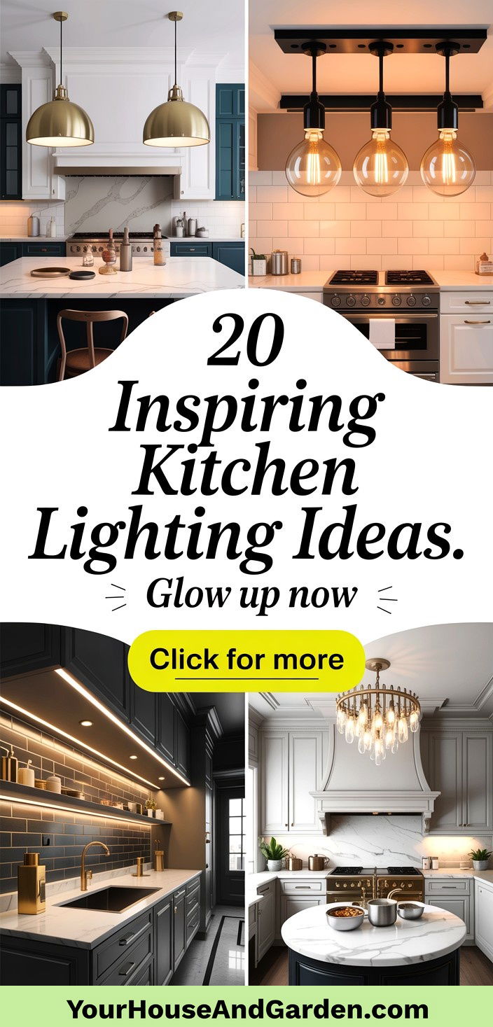 20 Inspiring Kitchen Lighting Ideas to Brighten Your Space - 20 Inspiring Kitchen Lighting Ideas to Brighten Your Space