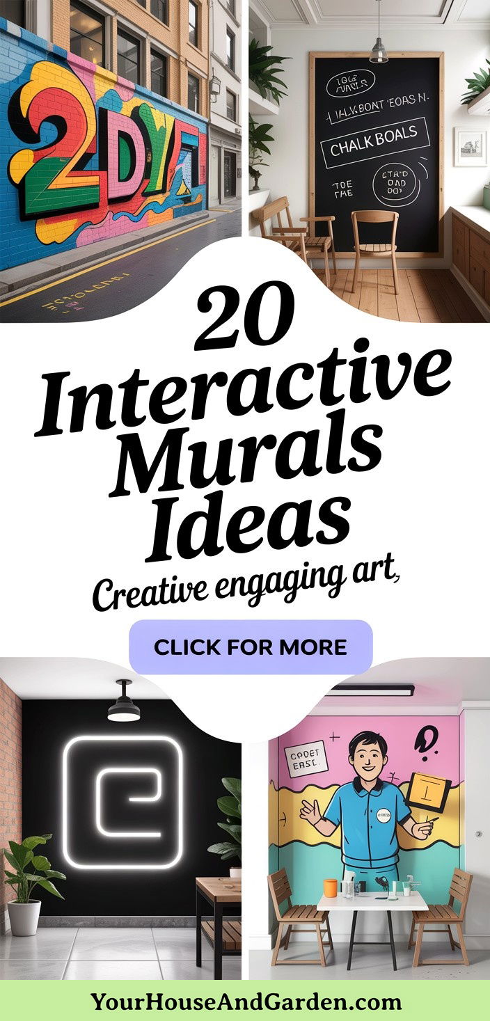 20 Interactive Murals Engaging Creative Wall Art Concepts