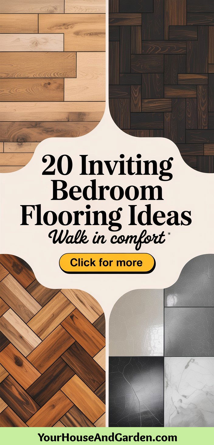 20 Inviting Bedroom Flooring Ideas for Comfort Underfoot - 20 Inviting Bedroom Flooring Ideas for Comfort Underfoot