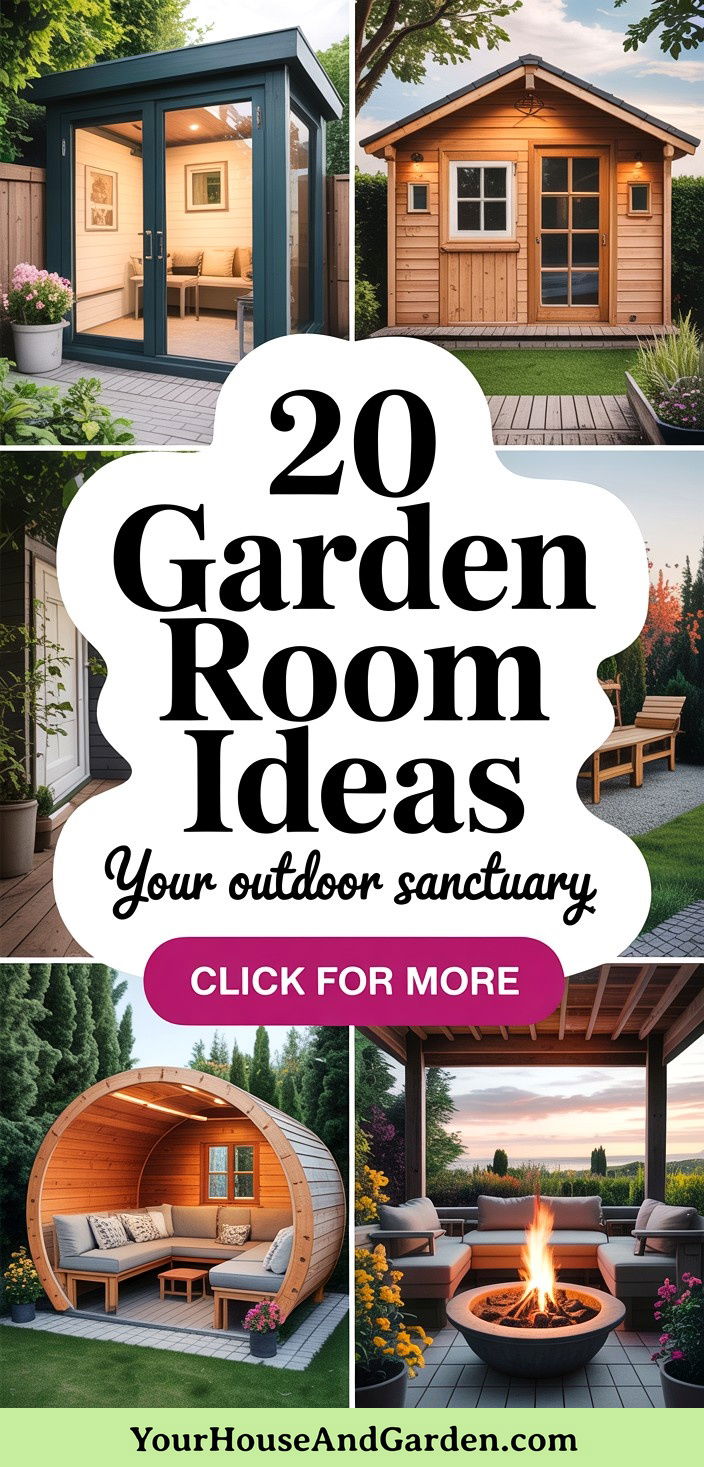20 Inviting Garden Room Ideas for Outdoor Living - 20 Inviting Garden Room Ideas for Outdoor Living