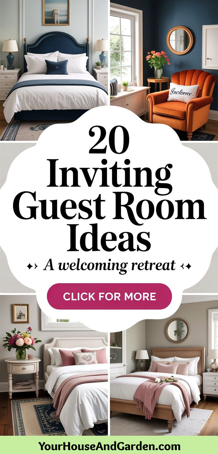 20 Inviting Guest Room Ideas for a Welcoming Retreat - 20 Inviting Guest Room Ideas for a Welcoming Retreat