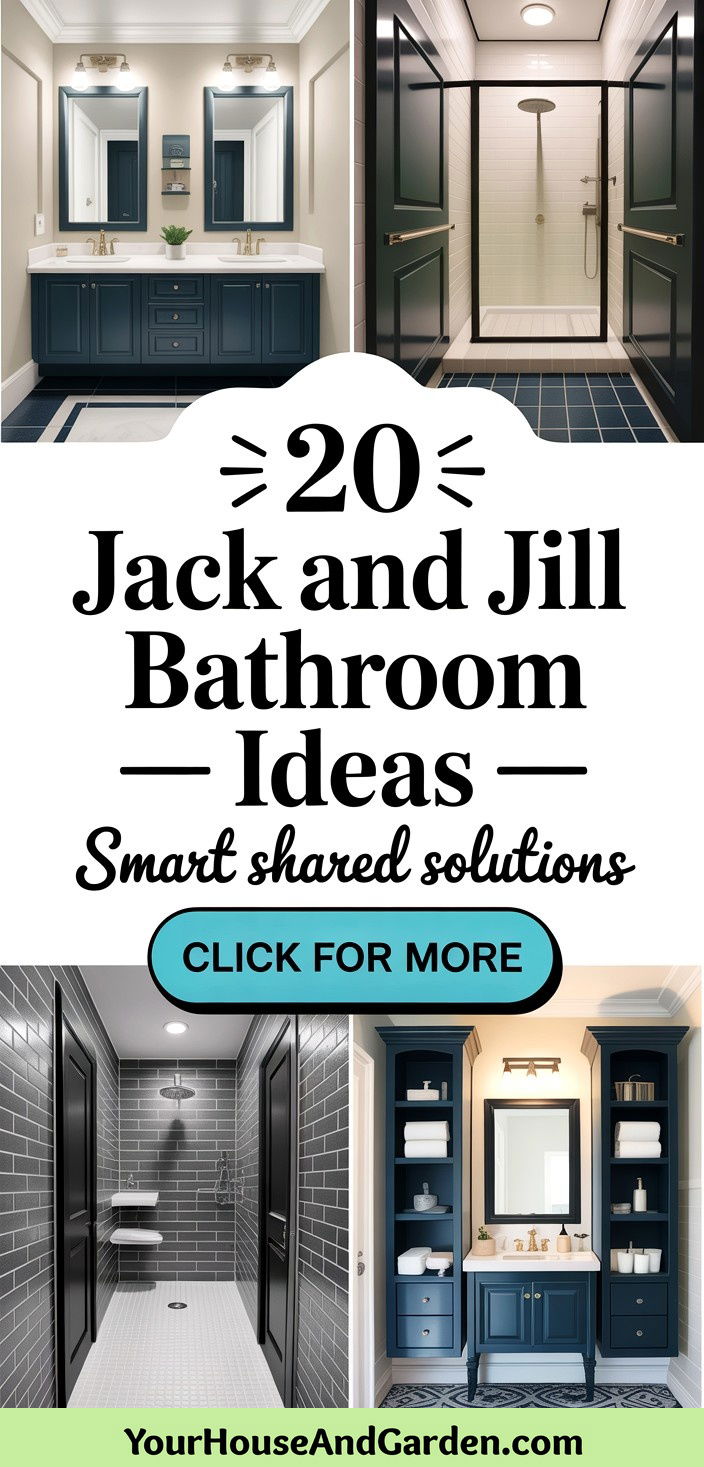 20 Jack and Jill Bathroom Ideas Smart Shared Space Solutions