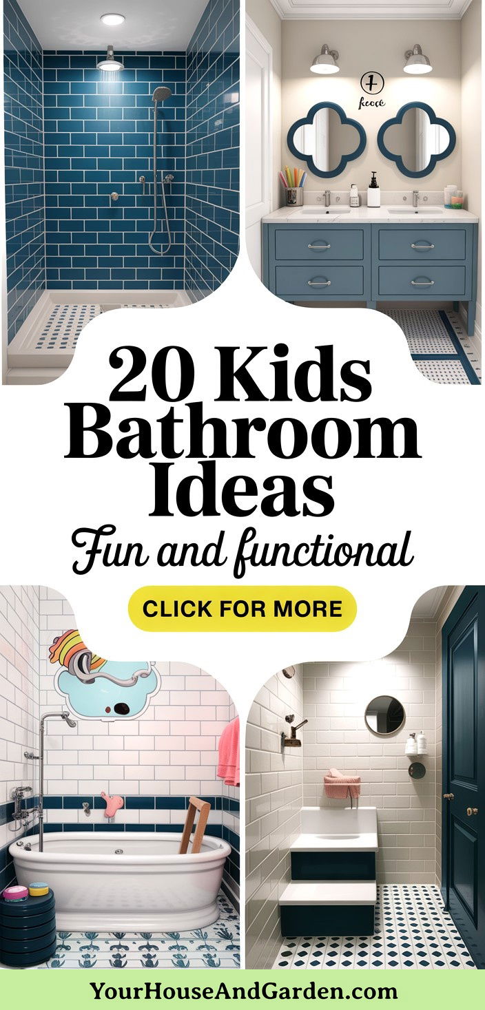 20 Kids Bathroom Ideas Fun and Functional Designs