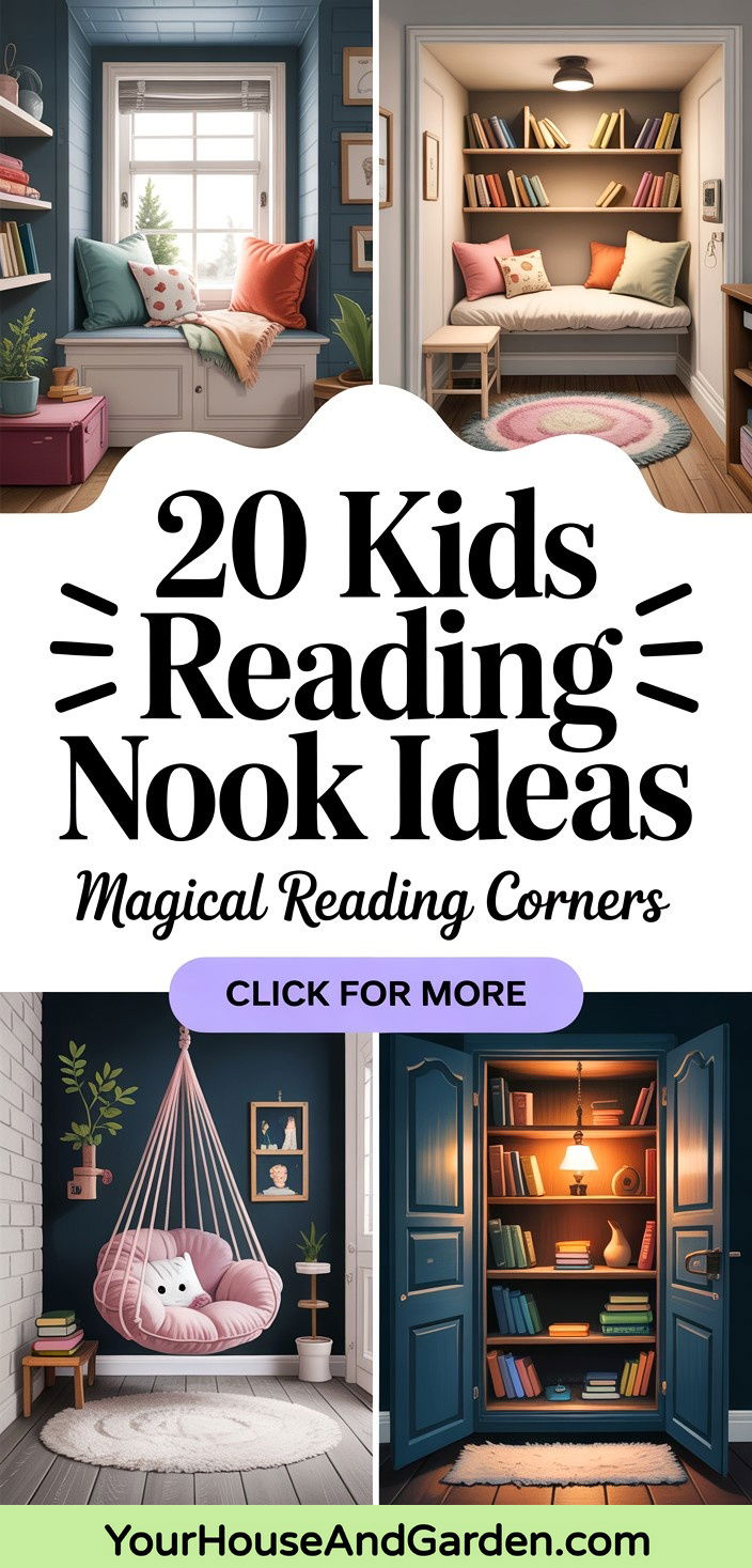 20 Kids Reading Nook Ideas Magical Corners for Young Readers