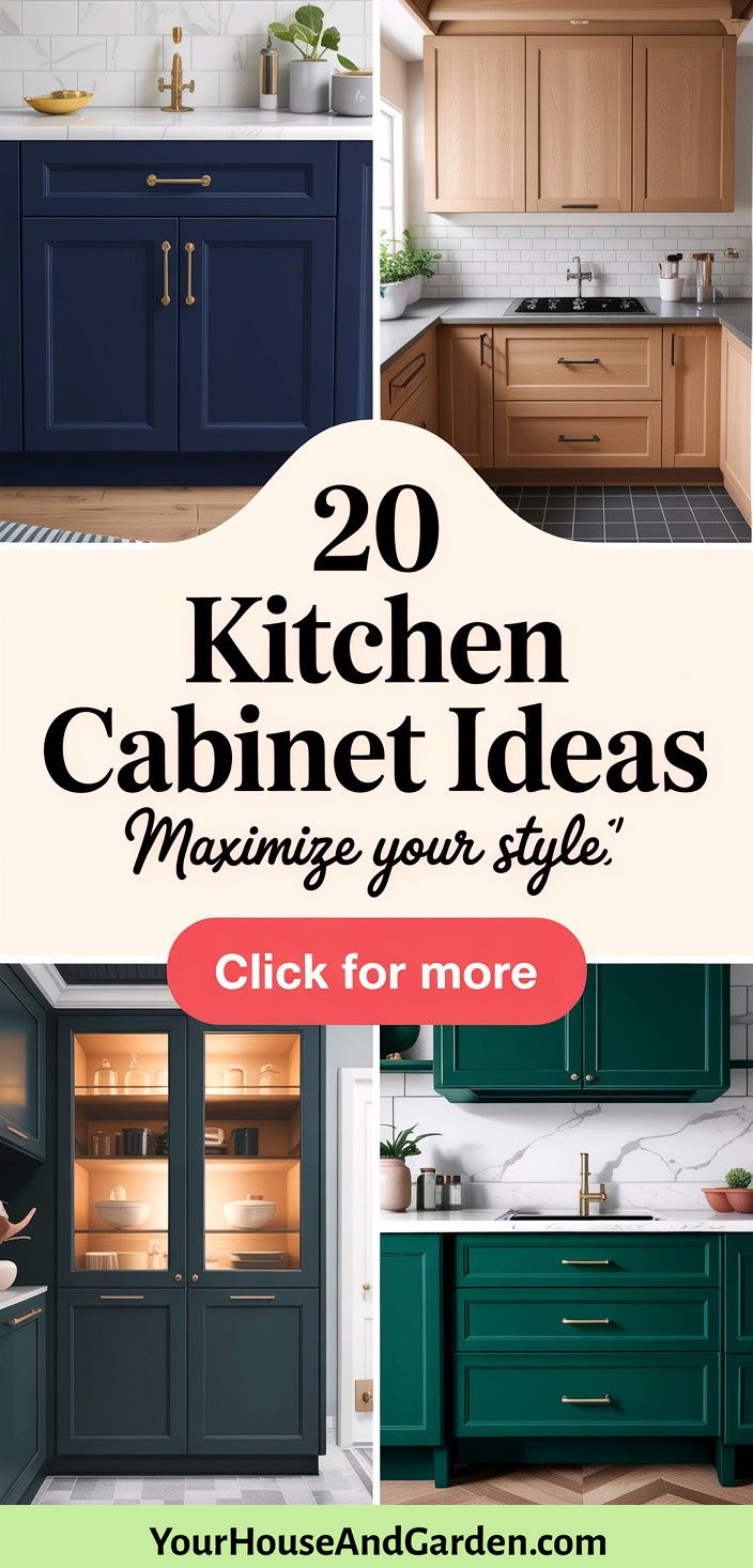 20 Kitchen Cabinet Ideas to Maximize Storage and Style - 20 Kitchen Cabinet Ideas to Maximize Storage and Style