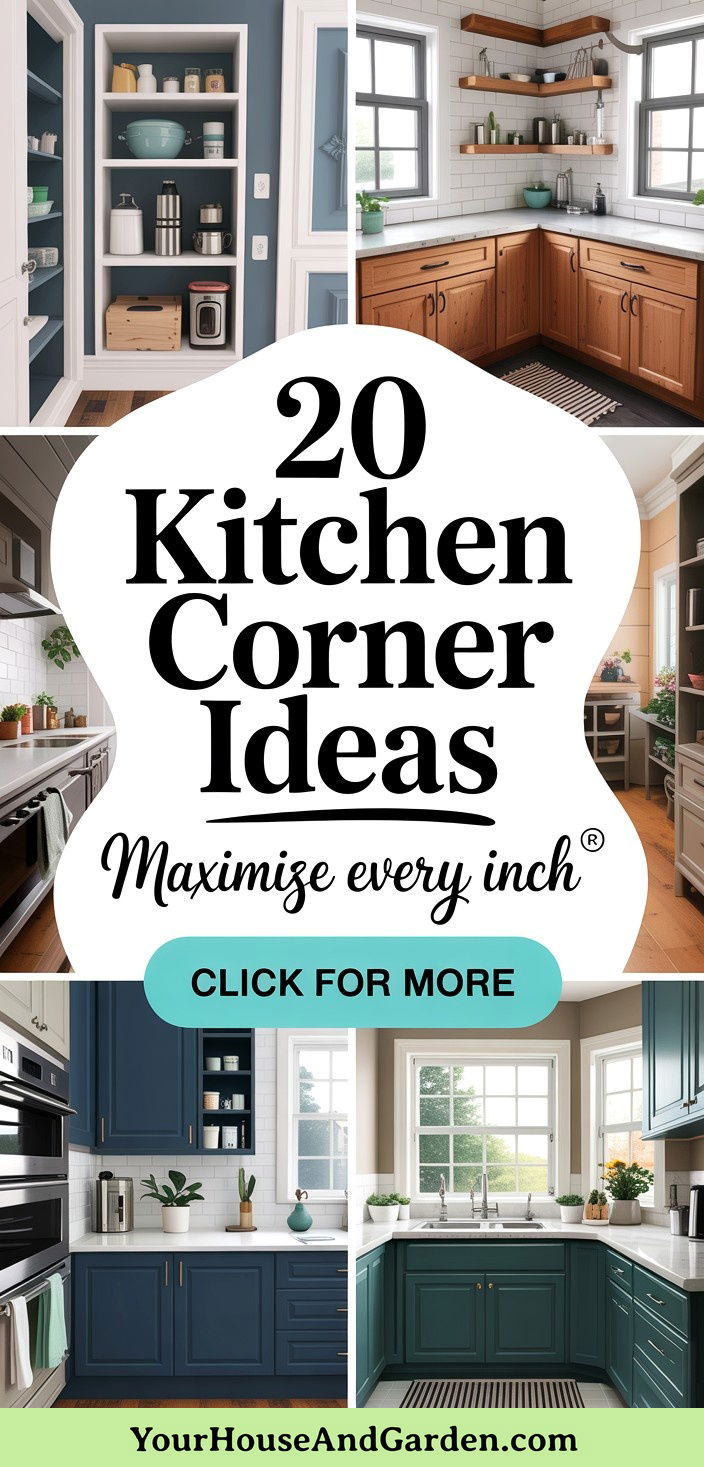 20 Kitchen Corner Ideas Maximizing Unused Space Efficiently