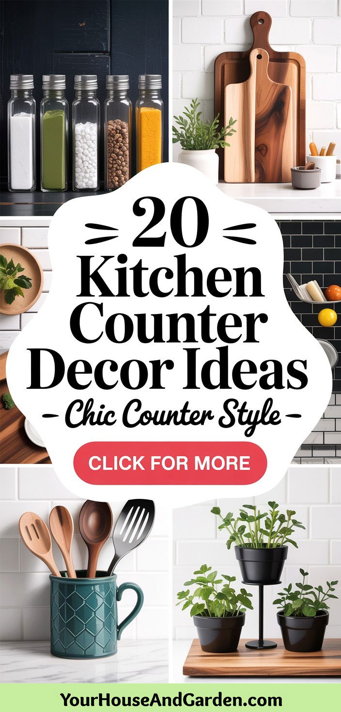 20 Kitchen Counter Decor Ideas Stylish and Functional Touches