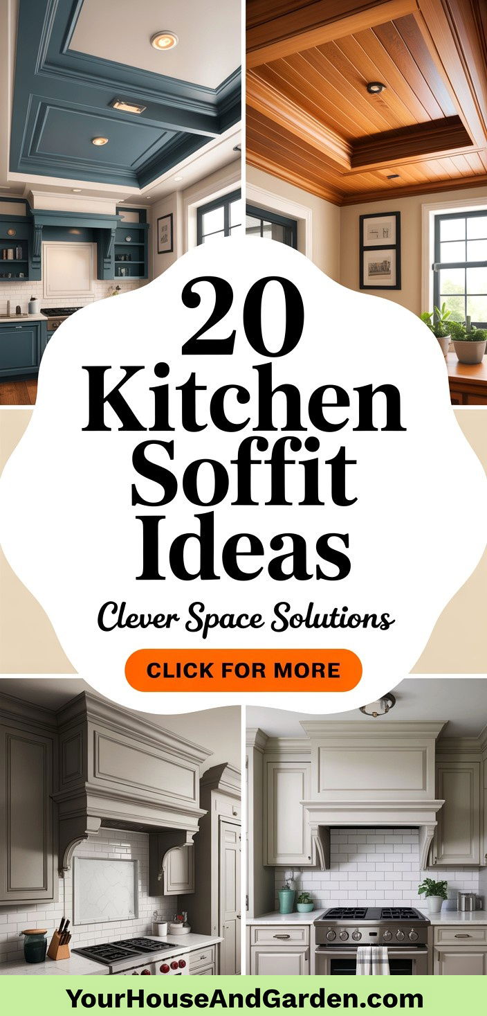 20 Kitchen Soffit Ideas Transform Your Ceiling Space