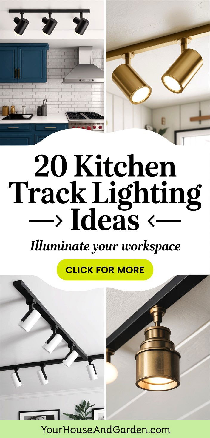 20 Kitchen Track Lighting Ideas for Modern Illumination - 20 Kitchen Track Lighting Ideas for Modern Illumination