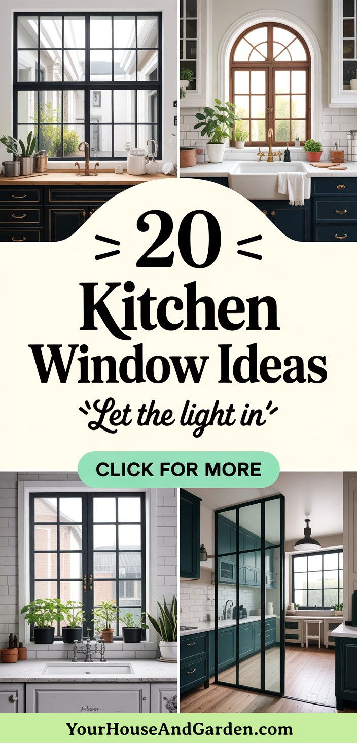 20 Kitchen Window Ideas for a Bright and Airy Space - 20 Kitchen Window Ideas for a Bright and Airy Space