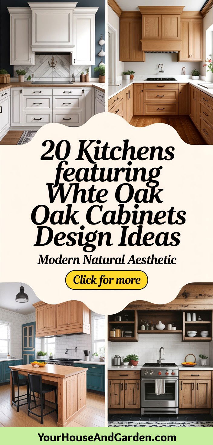 20 Kitchens Featuring White Oak Cabinets Design Ideas - 20 Kitchens Featuring White Oak Cabinets Design Ideas