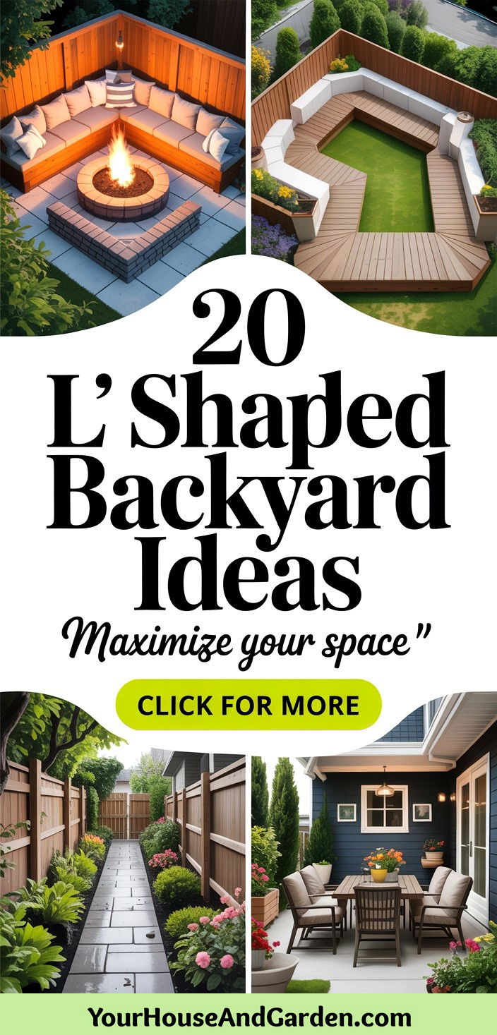 20 L Shaped Backyard Ideas Maximize Your Outdoor Layout