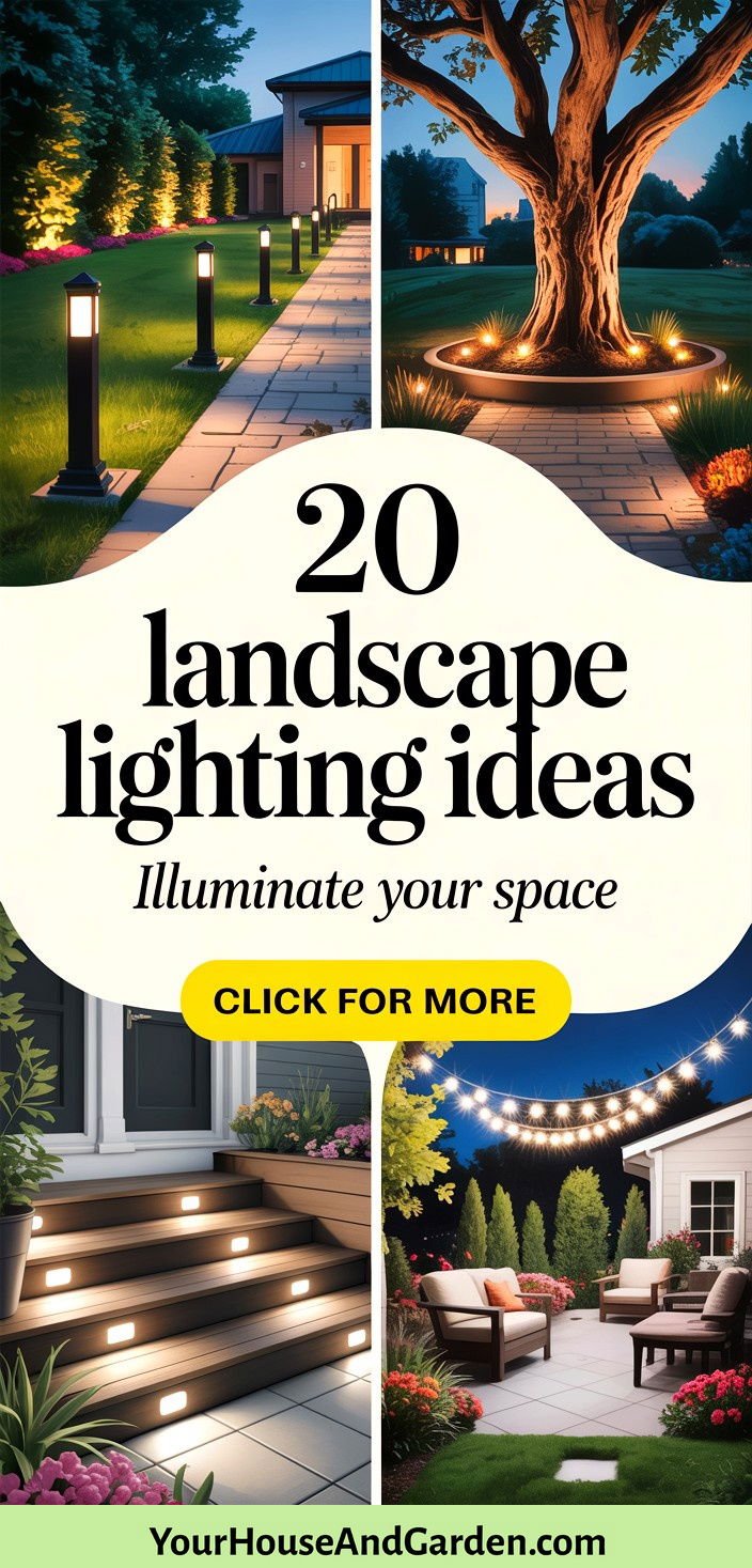 20 Landscape Lighting Ideas to Illuminate Your Outdoor Space - 20 Landscape Lighting Ideas to Illuminate Your Outdoor Space